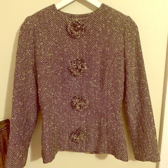 Vintage blazer Stanley Platos Martin Ross size 6 - Picture 1 of 7